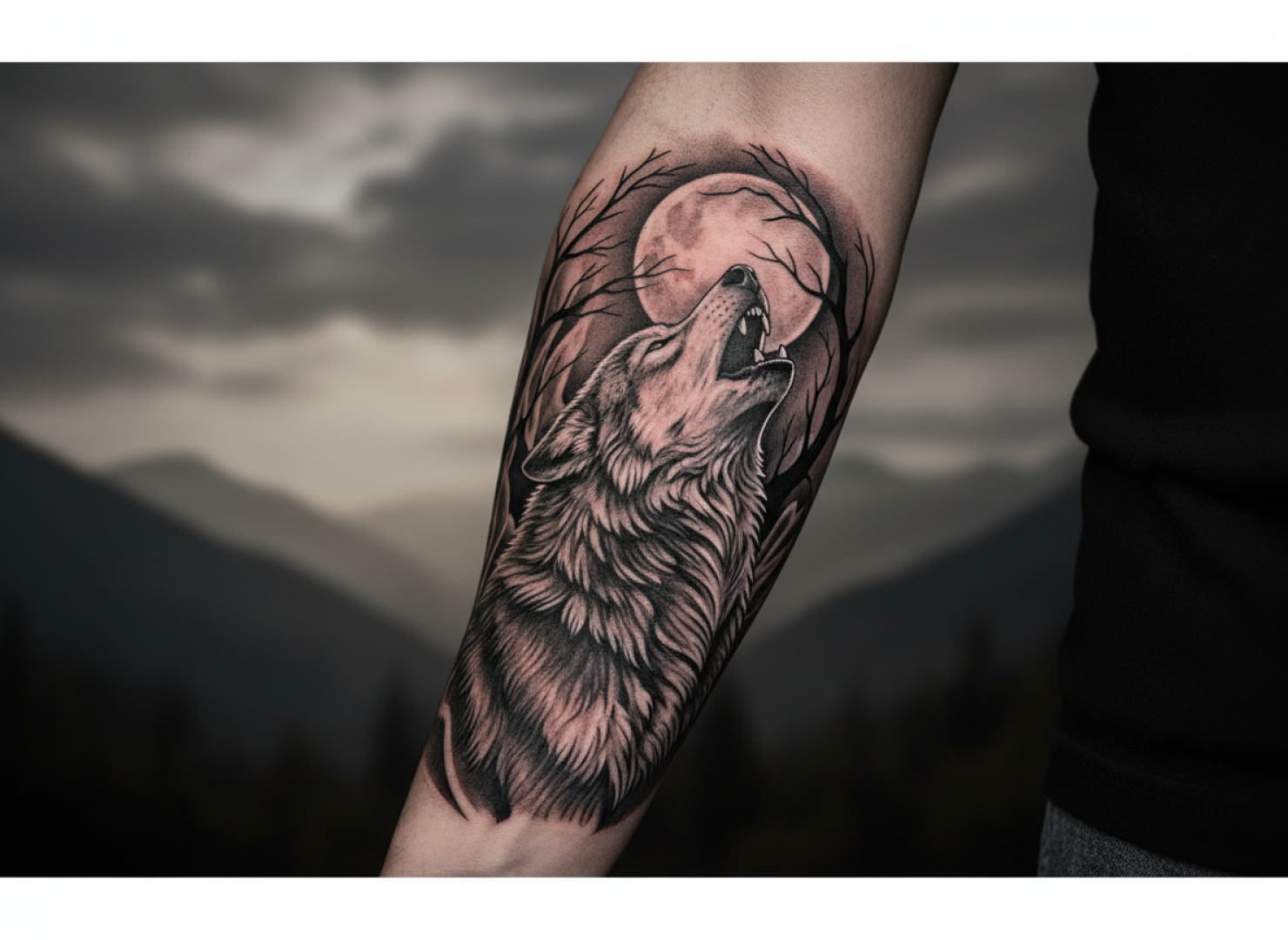 Semnificația tatuajelor cu lupi – forță, instinct și legături puternice